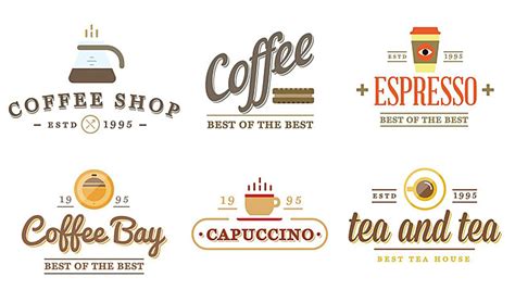 Coffee Logo Icon Design Espresso Hot Restaurant Vector Espresso Hot
