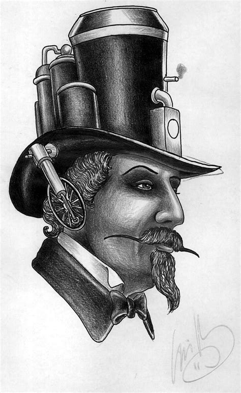Steam Punk Tattoo Design By Louis Molloy To Win One Of His Beautiful