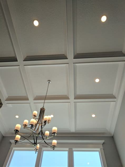 You can depend on a tray ceiling for covering roof truss, muffling sound and heat. Tray ceiling | Tray ceiling, Home decor, Ceiling lights