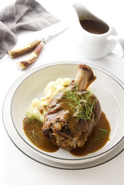 Braised Pork Shanks With Gravy Savor The Best