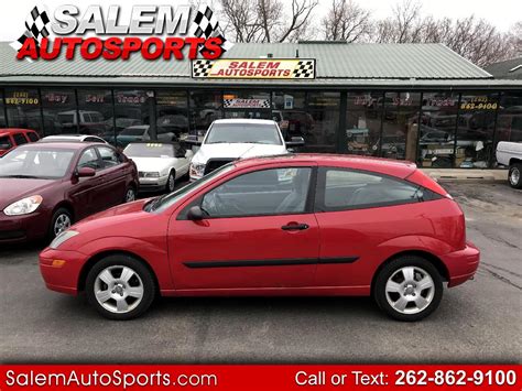 Used 2003 Ford Focus 3dr Cpe Zx3 Base For Sale In Trevor Wi 53179 Salem