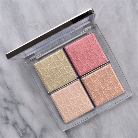 Dior Rose Gold Backstage Glow Palette Review And Swatches