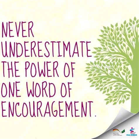 One Words Of Encouragement Motivational Quotes