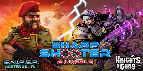 Sharp Shooter Bundle Sniper Hunter Scope Knights And Guns