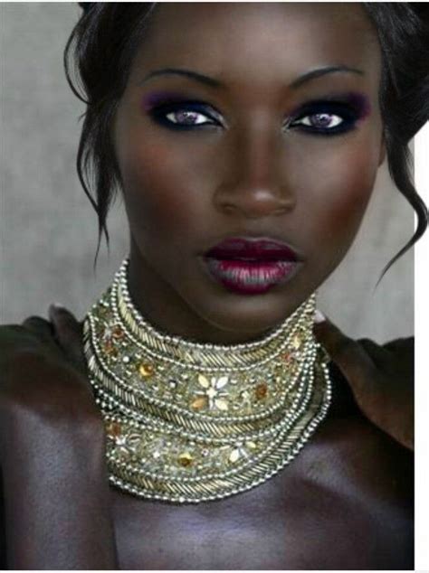 Lovely And Dark Beautiful African Women Black Is Beautiful Dark