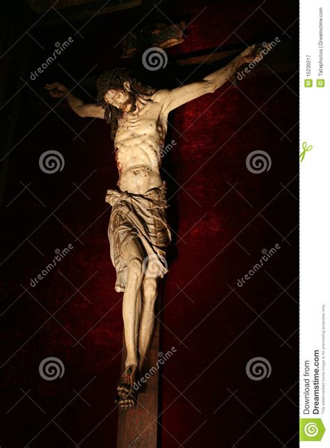 Jesus On The Cross Stock Image Image Of Catholic Church 15230217