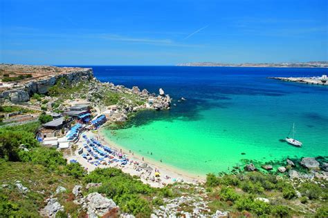 Malta Cirkewwa Paradise Bay Beach — Travel Blog