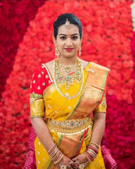 Top 40 Elegant Bridal Pattu Sarees That We Cant Stop Loving Indian Bride Poses Indian Wedding