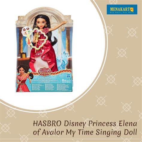 Hasbro Disney Princess Elena Of Avalor My Time Singing Doll B7912