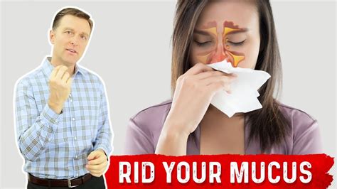 How To Get Rid Of Mucus Sinus Remedies By Dr Berg Youtube