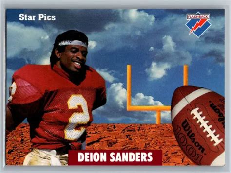 Deion Sanders Star Pics 1991 80 Florida State Seminoles 339 Picclick