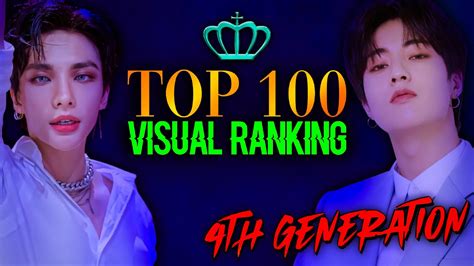 Top 100 Visual Kpop Male Idols 2021 4th Generation Youtube