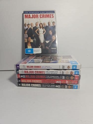 Major Crimes Complete Series Xdvd Region Season Region
