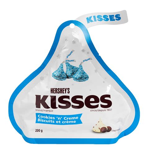 Hershey's kisses cookies 'n creme. HERSHEY KISSES COOKIES'N CRM200G