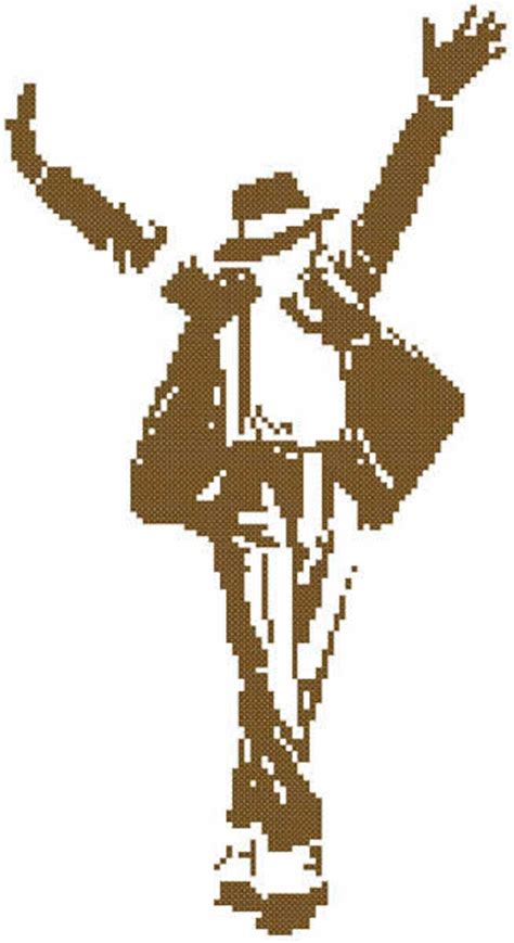 Counted cross stitch pattern michael jackson it is available for instant download in pdf format.please read all terms and conditions carefully before stitches: Michael Jackson em Ponto Cruz | Cultura Mix
