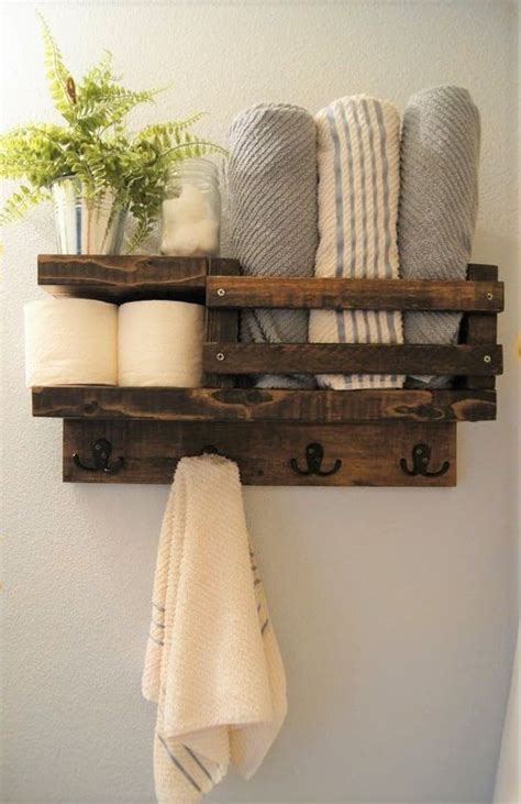 Pallet Wood Bathroom Storage Everything Bathroom