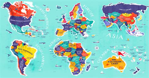 This Enlightening Map Shows The Literal Meaning Of Every Countrys Name