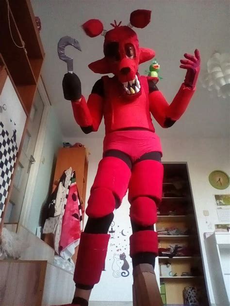 Finished Rockstar Foxy Cosplay 3 Five Nights At Freddys Amino