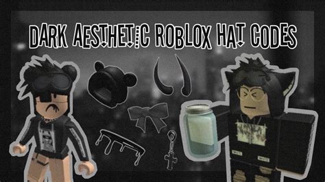 Aesthetic Roblox Avatars Black