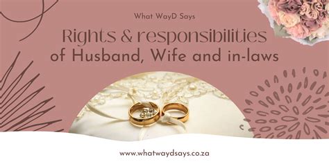 Rights And Responsibilities Of Husband Wife And In Laws In Islam What Wayd Says