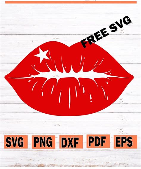 Sweet Lips SVG Beauty Svg Lips Svg Kiss Lips Sexy Dxf Eps Png For