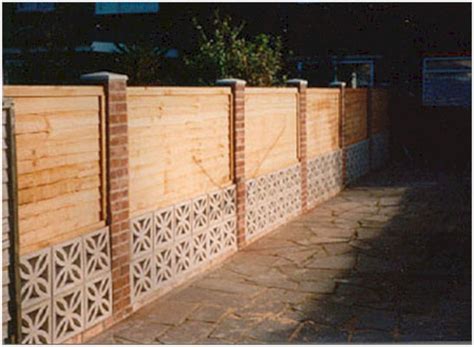 Inspiring Breeze Block Wall Fences Fence Decor