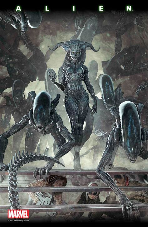Marvel Comics Realises H R Giger S Vision For Their New Alien Queen