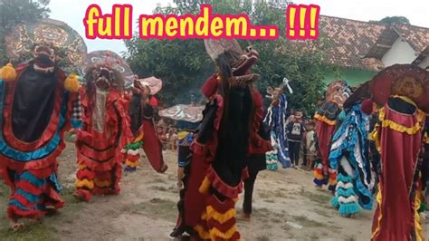 Jaranan Rampak Barong Mendem Semua Kuda Kepang Restu Budoyo Dance