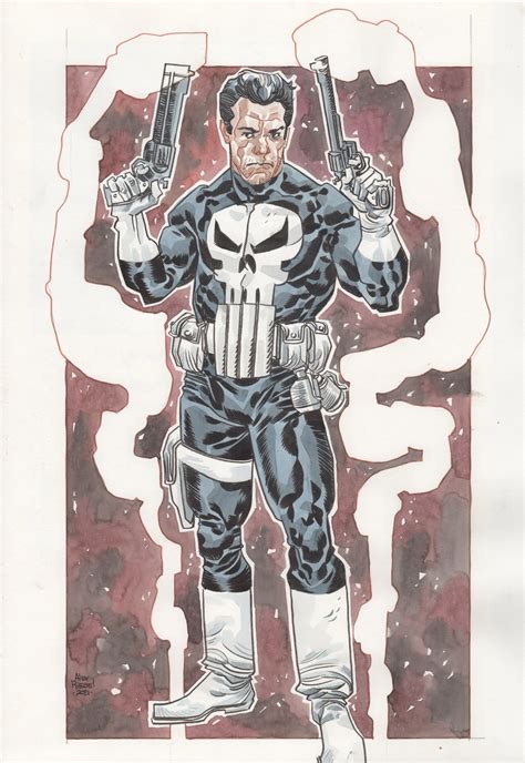 Punisher By Alex Riegel In Daryl Rs Punisher Commissions Pin Ups