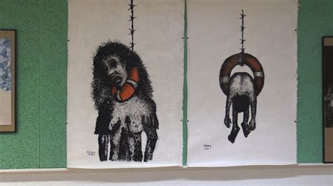معرض تشكيلي في جنيف يجسد معاناة المختطفين والمخفيين في سجون ميليشيا الحوثي المصدر أونلاين