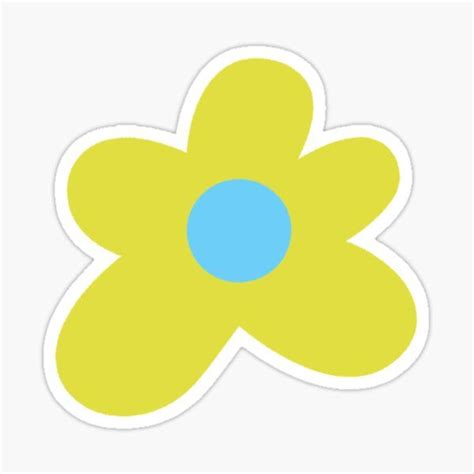 Yellow Golf Le Fleur Flower Sticker By User6744 In 2021 Art Collage