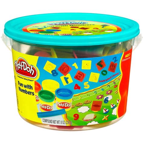 Play Doh Fun With Numbers Bucket