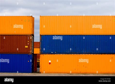 Intermodal Shipping Container Hi Res Stock Photography And Images Alamy