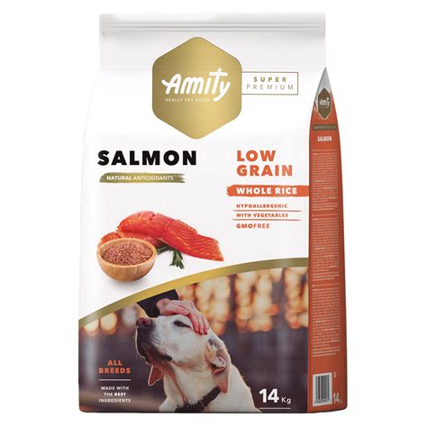 Amity Super Premium Low Grain Adult Salmon Petzoo