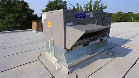 How the air handling unit works. Carrier package rooftop unit installation - Bartkus Home ...