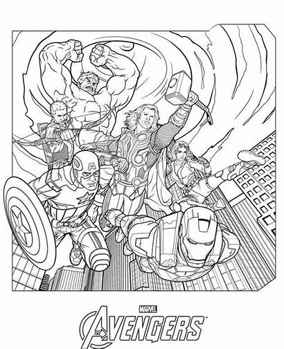 Avengers Coloring Printable