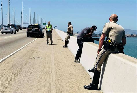 How A Chp Officer Coaxed A Man Off Bay Bridge Railing