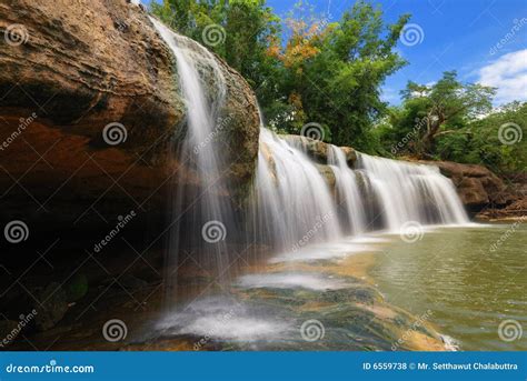 Water Fall Stock Photo Image Of Lake Outdoor Color 6559738