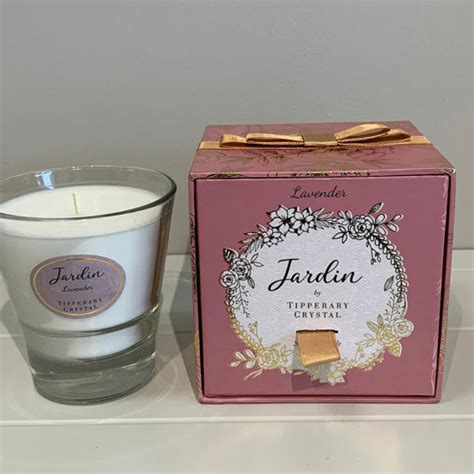 Tipperary Crystal Lavender Candle Flower Innovations
