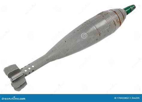 Soviet Army 120 Mm Mortar Shell Type 1938 Year Royalty Free Stock Image
