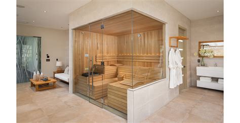 custom sauna room design tops off luxury home spa [project brief]
