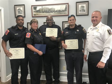 The City Of Mobile Fire Rescue Department Mfrd Team Earns Lifesaving