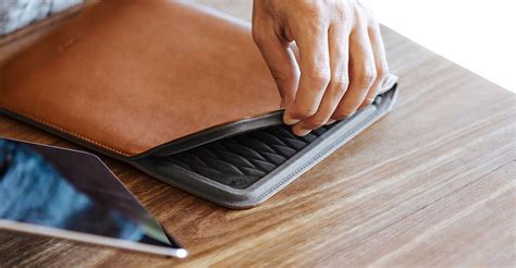 Slim Leather Tablet Sleeve By Bellroy Gadget Flow