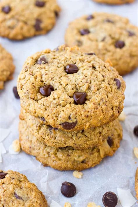 Your favorite chocolate chip cookie recipe just got an allergy. Oatmeal Almond Flour Cowboy Cookies {Gluten-Free ...