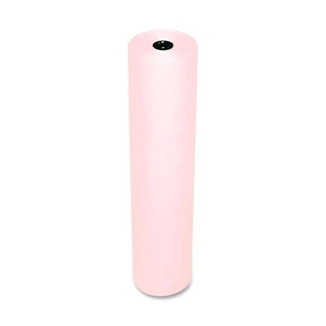 Rainbow Colored Kraft Paper Roll Pink 36 Width X 83 Ft Length