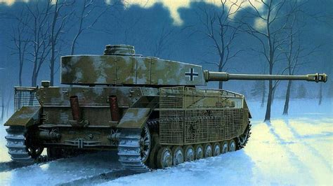Panzer Iv Tank Painting 484 Painting By Jovemini Art