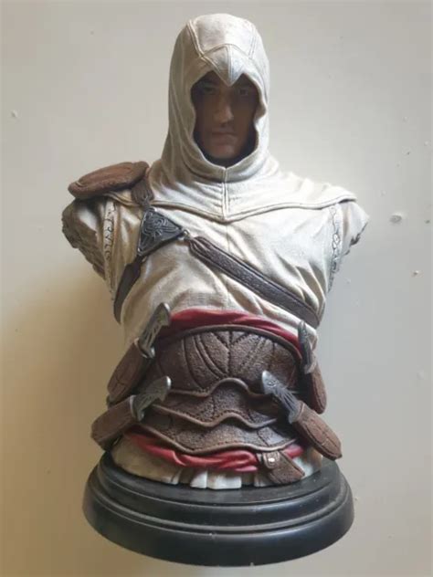 ASSASSINS CREED LEGACY Collection Altair Statue Bust Ubisoft PVC