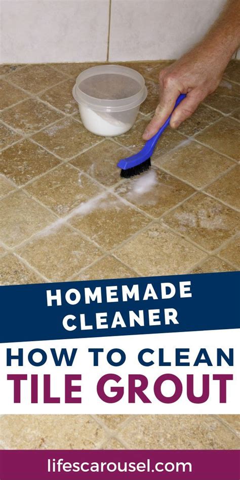 How To Clean Grout The Best Homemade Grout Cleaner ⋆ Lifes Carousel