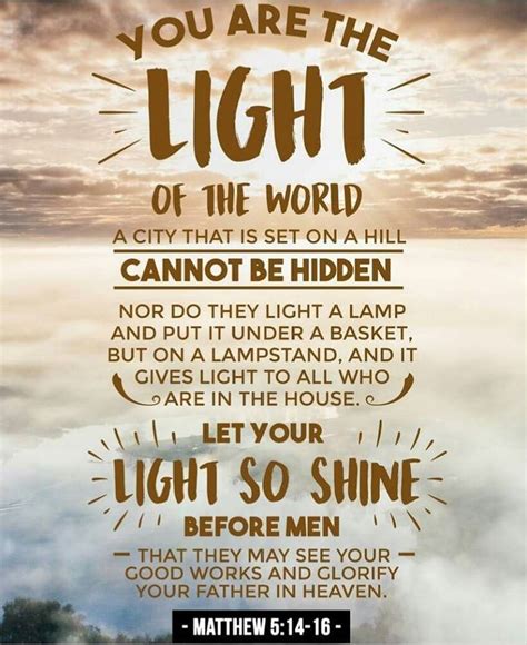 Let Your Light Shine Bright Reignite The Fire Light Of The World