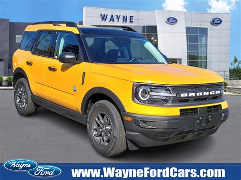 New 2023 Ford Bronco Sport Big Bend Sport Utility In Wayne 23t 481